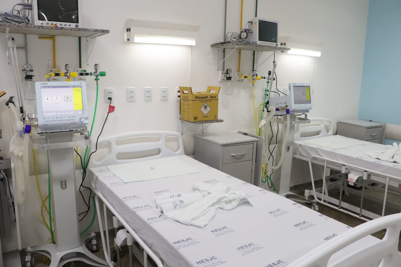 Governo ES - Governo amplia mais 22 leitos de UTI no Hospital Estadual São  José do Calçado