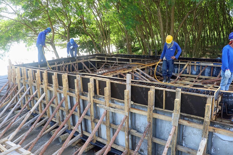 Sistema Aquaviário: Começa a concretagem dos píeres em Vila Velha