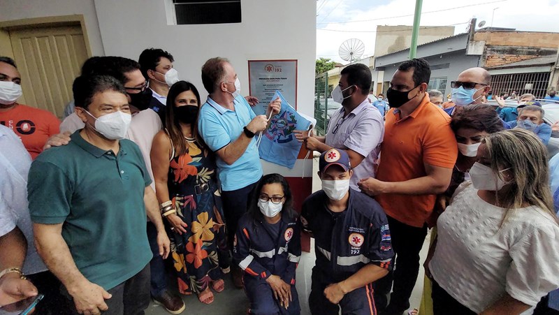 Casagrande inaugura nova base do SAMU 192 e anuncia mutirão oftalmológico em Conceição da Barra