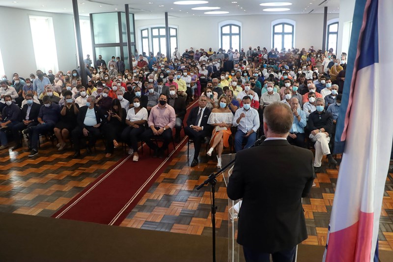 Governo anuncia novos investimentos em evento de prestação de contas da Sedurb
