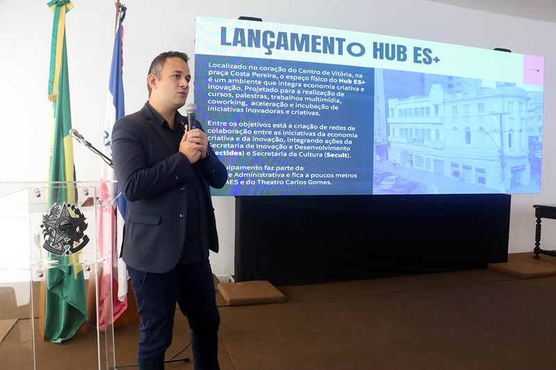 Governo do Estado lança ações de fomento à inovação, economia criativa e o HUB ES+
