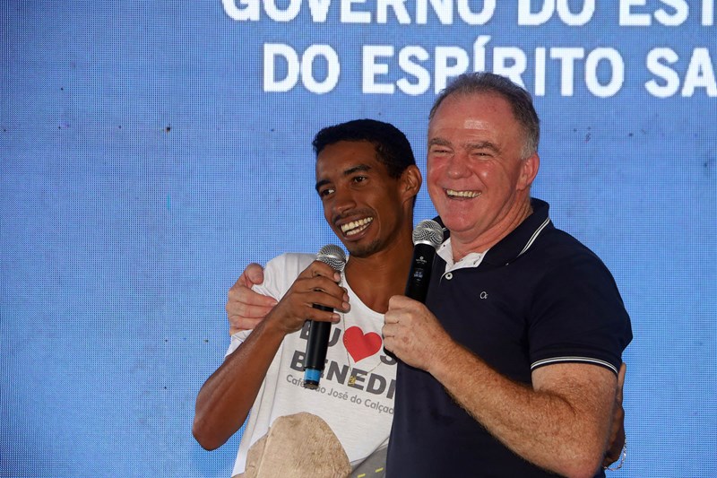 Governador inaugura pavimentação da Rodovia ES-181 entre Alegre e São José do Calçado