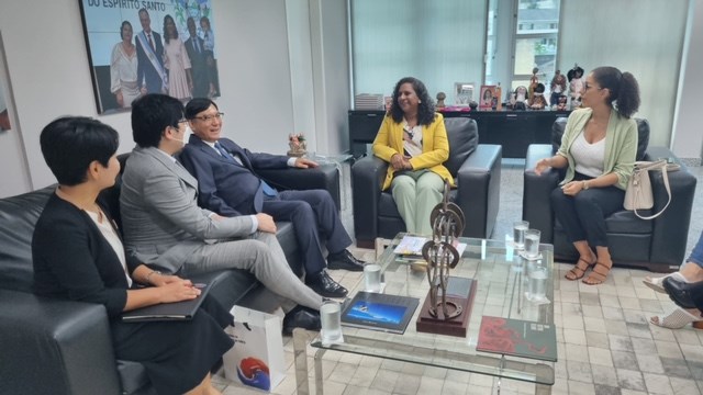Vice-Governadoria realiza encontro com representantes da Coreia do Sul