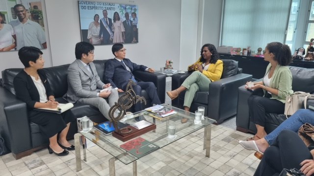 Vice-Governadoria realiza encontro com representantes da Coreia do Sul