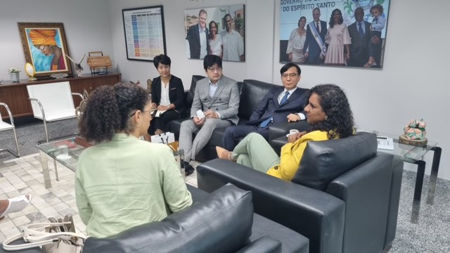 Vice-Governadoria realiza encontro com representantes da Coreia do Sul