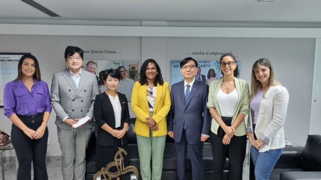 Vice-Governadoria realiza encontro com representantes da Coreia do Sul