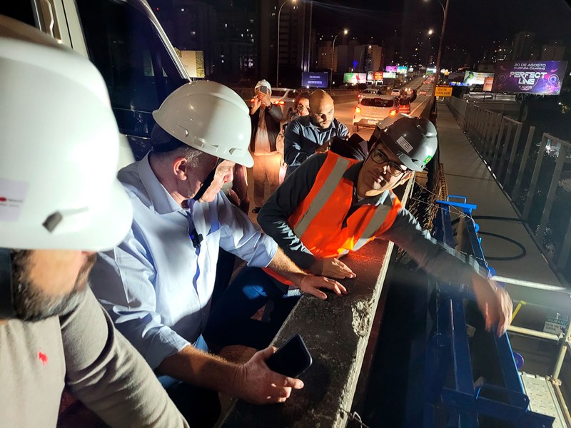 Governador visita obras do Mirante da Terceira Ponte e acompanha início da última fase da Ciclovia da Vida