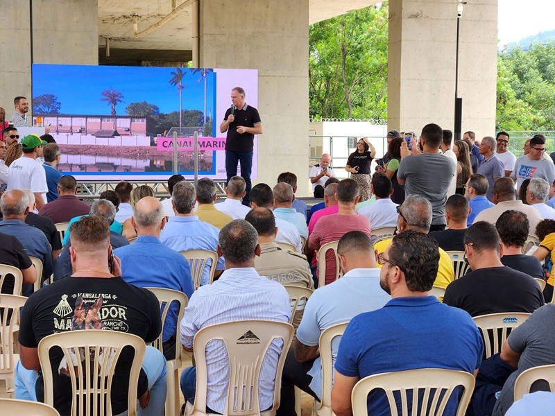 Governador inaugura obras de macrodrenagem em Cariacica