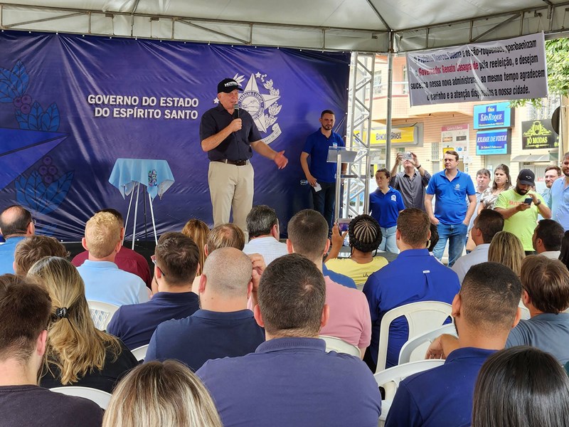 Governador inaugura novo Creas e anuncia mais investimentos em São Roque do Canaã