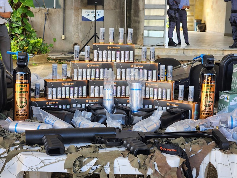 Estado investe mais de R$ 100 milhões em novos equipamentos para Polícia Militar