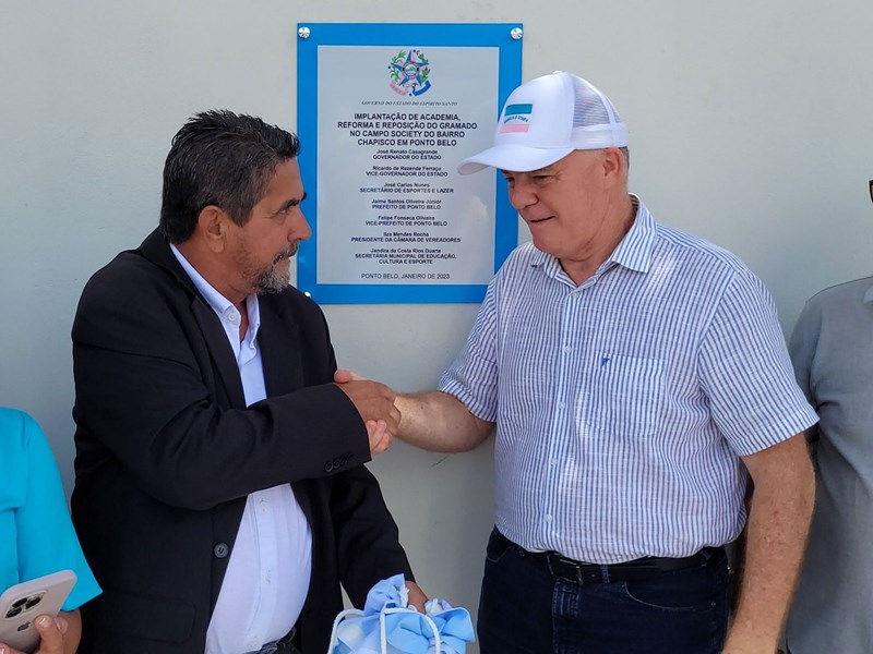 Governador inaugura obras e anuncia novos investimentos em Ponto Belo