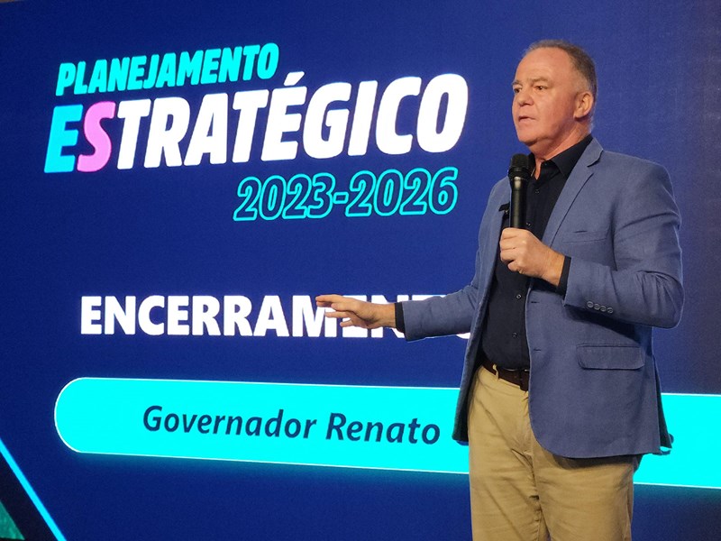 Renato Casagrande apresenta resultados do Planejamento Estratégico 2023-2026
