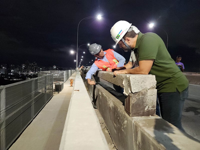 Governo do Estado inicia última etapa das obras de ampliação da Terceira Ponte