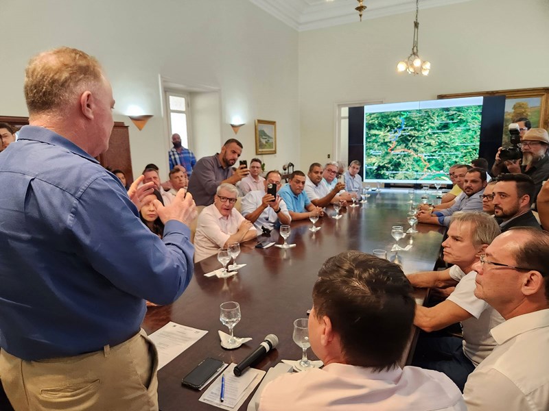 Governador autoriza obras de pavimentação na região de São Pedro Frio em Colatina