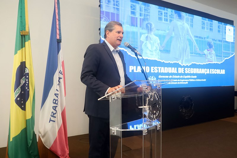 Governo do Estado lança Plano Estadual de Segurança Escolar