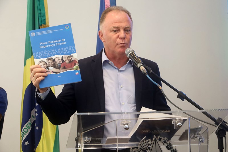 Governo do Estado lança Plano Estadual de Segurança Escolar