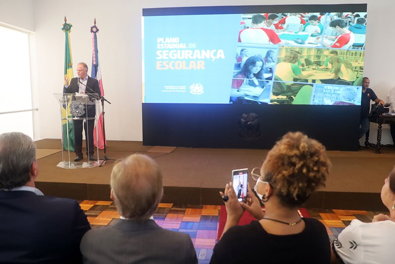 Governo do Estado lança Plano Estadual de Segurança Escolar