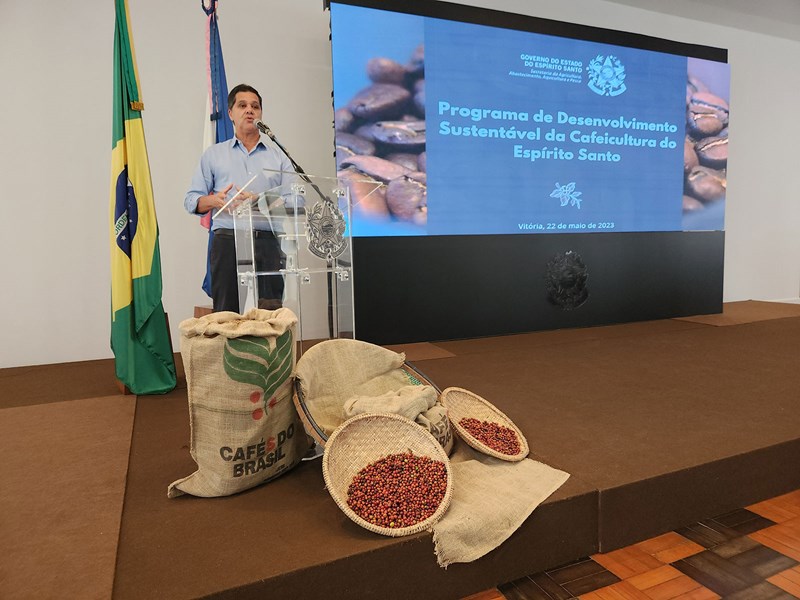 Governo lança Programa de Desenvolvimento Sustentável da Cafeicultura do Espírito Santo