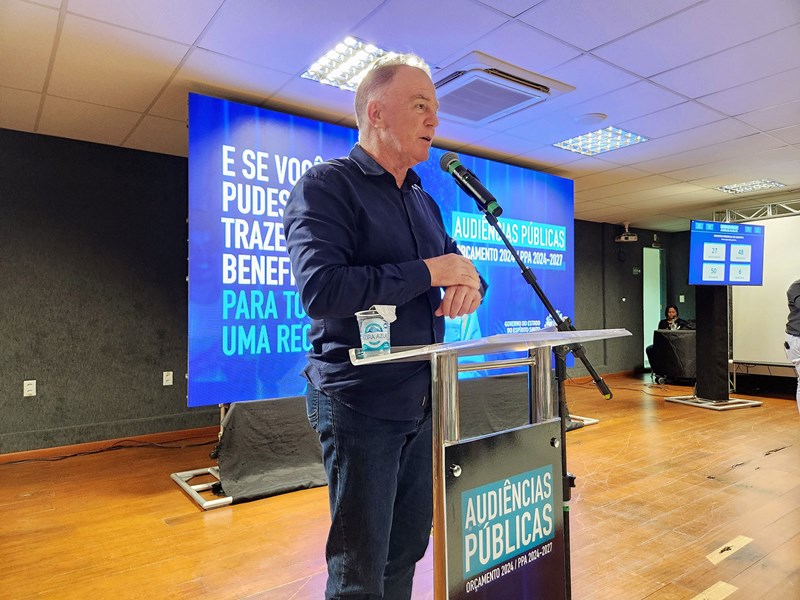 Governador participa de Audiência Pública do Orçamento 2024 e PPA 2024-2027