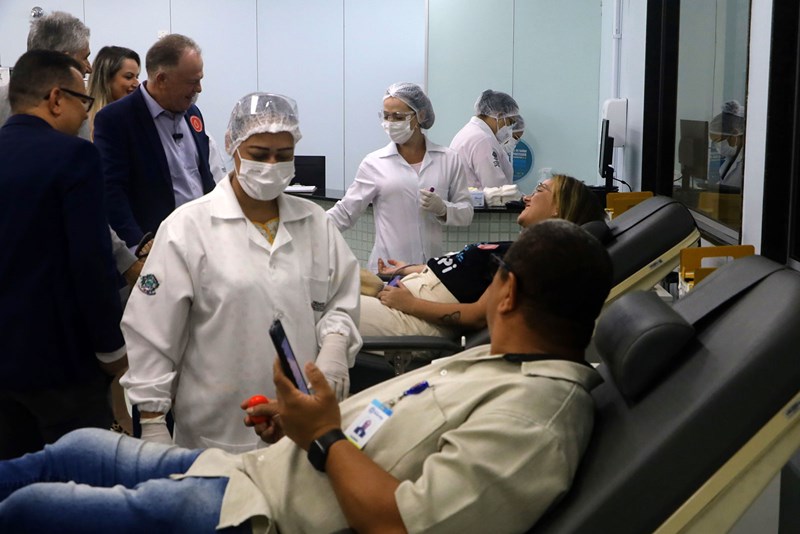 Dia Mundial do Doador de Sangue: Governo lança aplicativo para impulsionar doação no Estado
