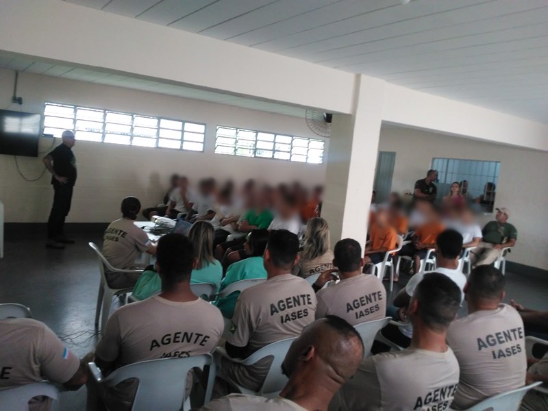 Socioeducandos do Iases participam de ação educativa em saúde