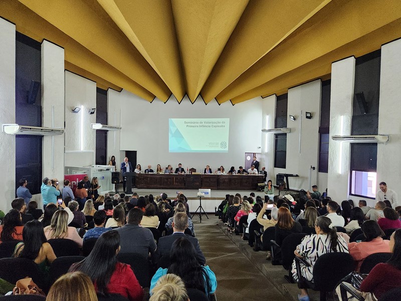 Estado promove seminário e premiação de iniciativas pela primeira infância
