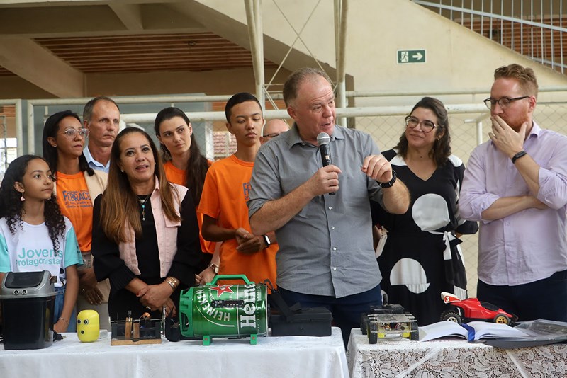 Casagrande entrega obras e anuncia novos investimentos em Itaguaçu