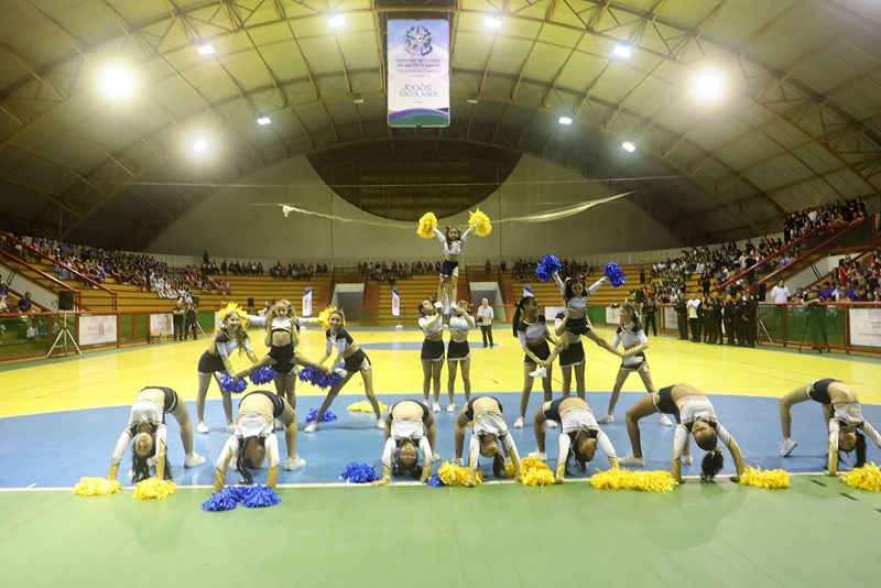 Cerimônia marca início da etapa final estadual infantil dos Jogos Escolares