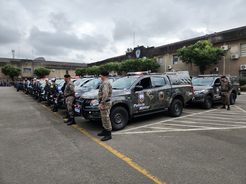 Governo do Estado entrega 60 novas viaturas para Polícia Militar