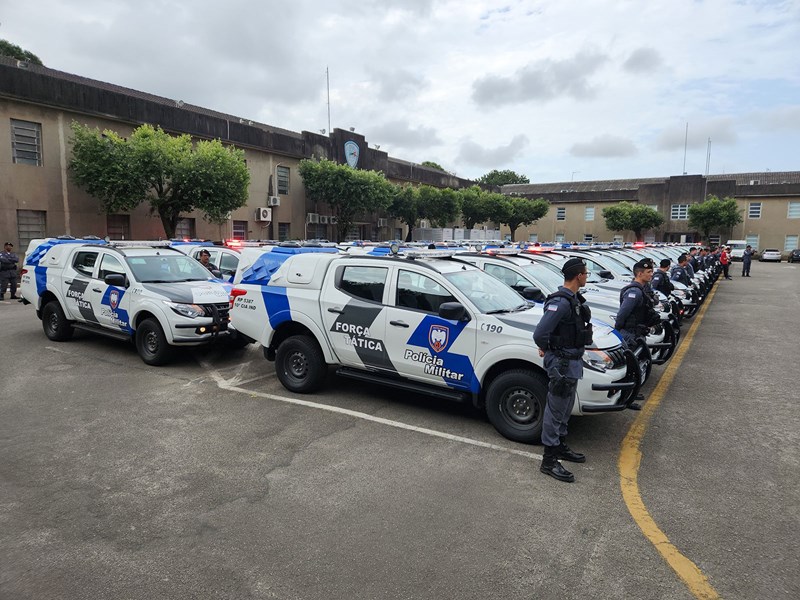 Governo do Estado entrega 60 novas viaturas para Polícia Militar