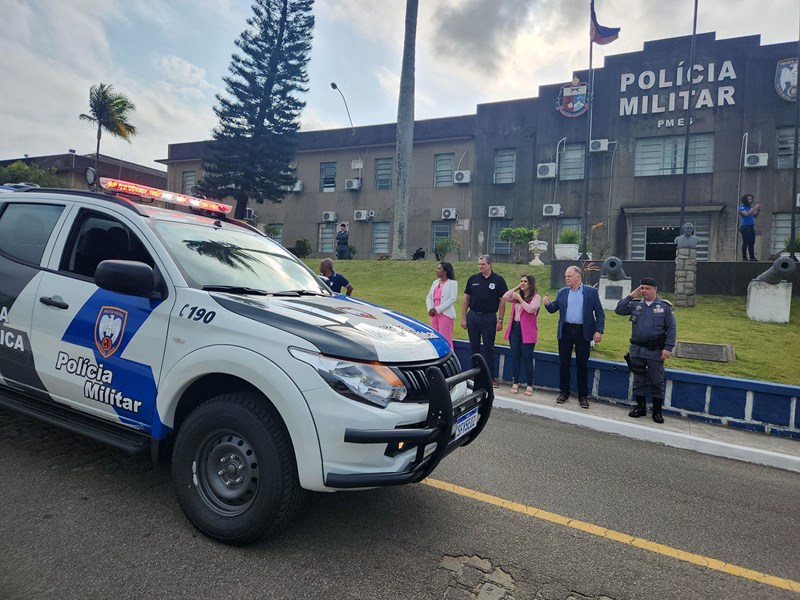 Governo do Estado entrega 60 novas viaturas para Polícia Militar