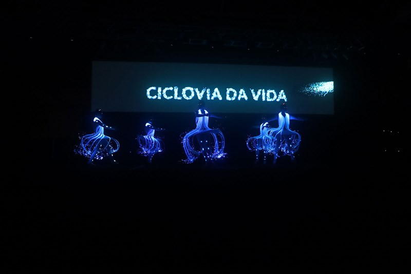 Luzes Pela Vida: show de drones marca inauguração da Ciclovia da Vida e ampliação da 3ª Ponte