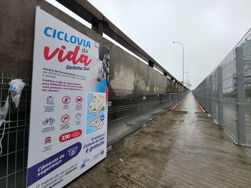 Governo do Estado inaugura Ciclovia da Vida e ampliação da Terceira Ponte