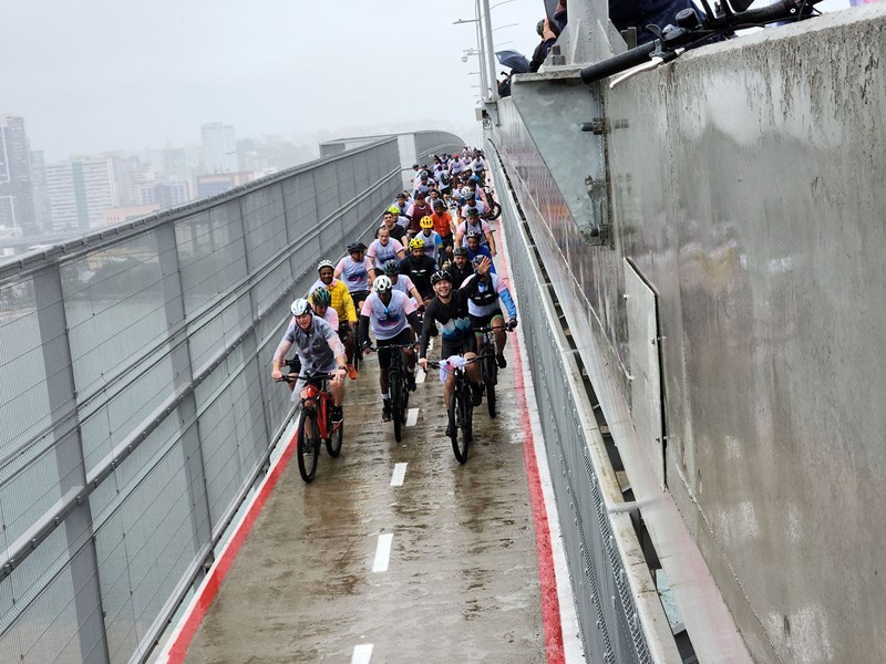Governo do Estado inaugura Ciclovia da Vida e ampliação da Terceira Ponte