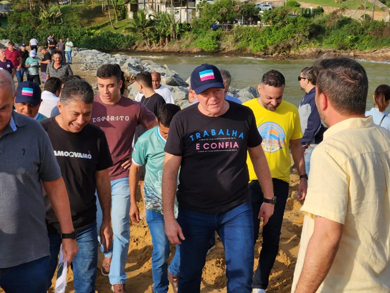 Orla Festival celebra entrega da obra de engordamento da orla de Meaípe