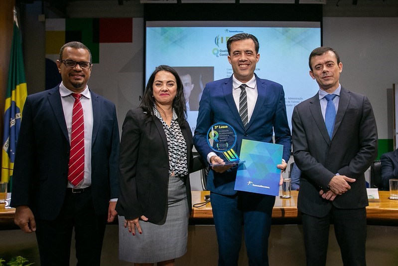 Estado recebe premiação por Nota A na qualidade das informações contábeis e fiscais