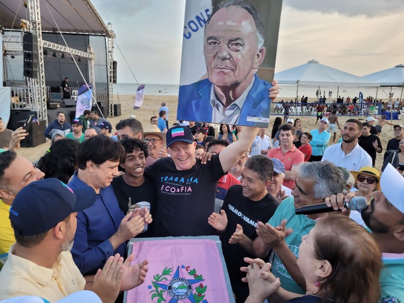 Orla Festival celebra entrega da obra de engordamento da orla de Meaípe
