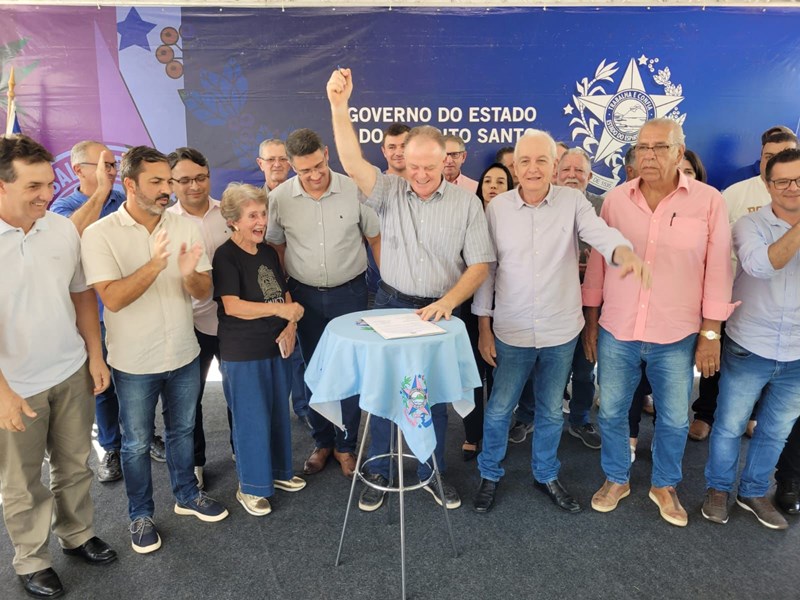 Casagrande autoriza início das obras de restauração do Solar Miguel Simão, em Alegre