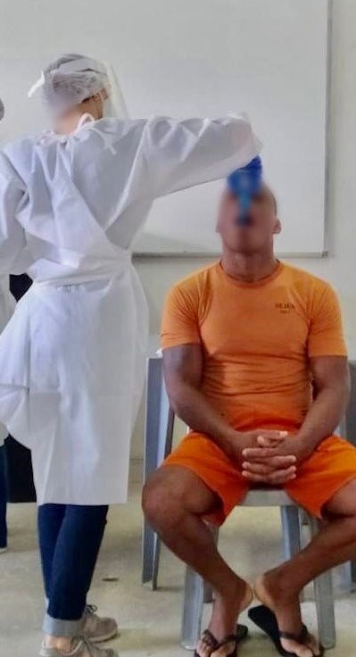 Sejus inicia trabalho de coleta de material genético nas unidades prisionais do Estado