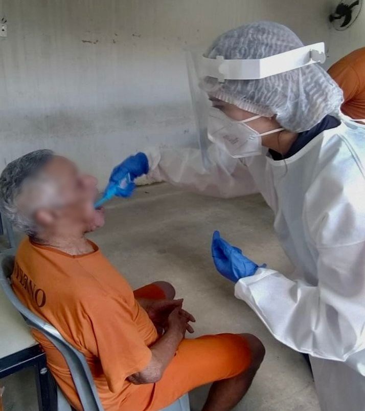 Sejus inicia trabalho de coleta de material genético nas unidades prisionais do Estado