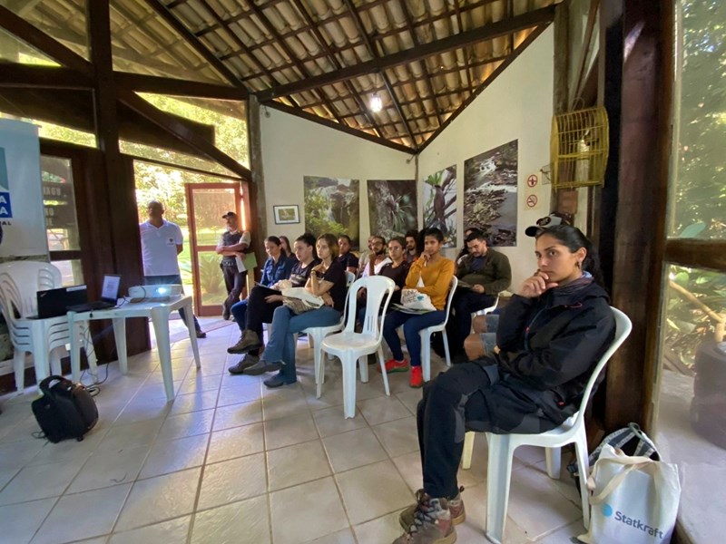 Parque Estadual Cachoeira da Fumaça realiza Curso de Condutores Ambientais