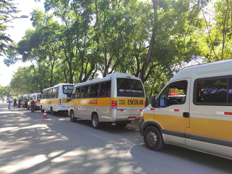 ‘Força pela Vida’ combate transporte escolar irregular na Serra