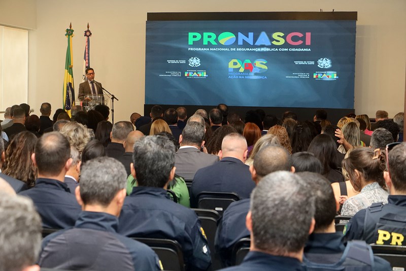 Ministério da Justiça e Segurança Pública lança programas no Espírito Santo