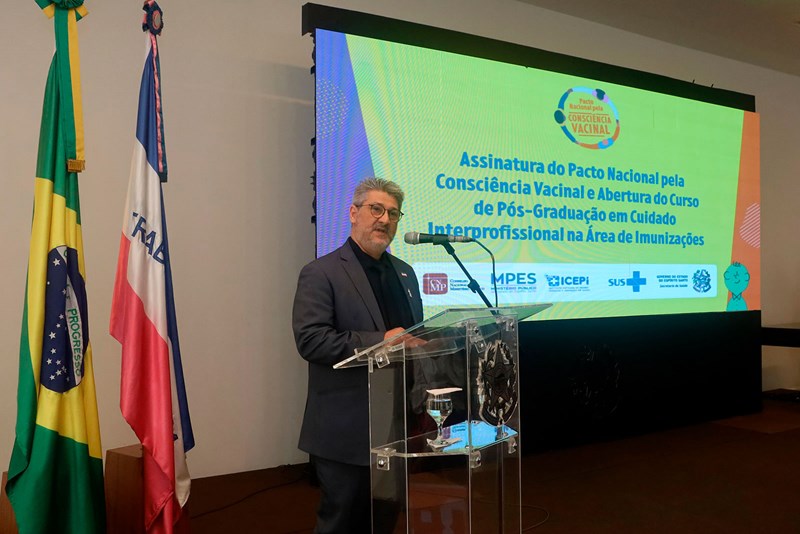 Espírito Santo assina Pacto Nacional pela Consciência Vacinal  