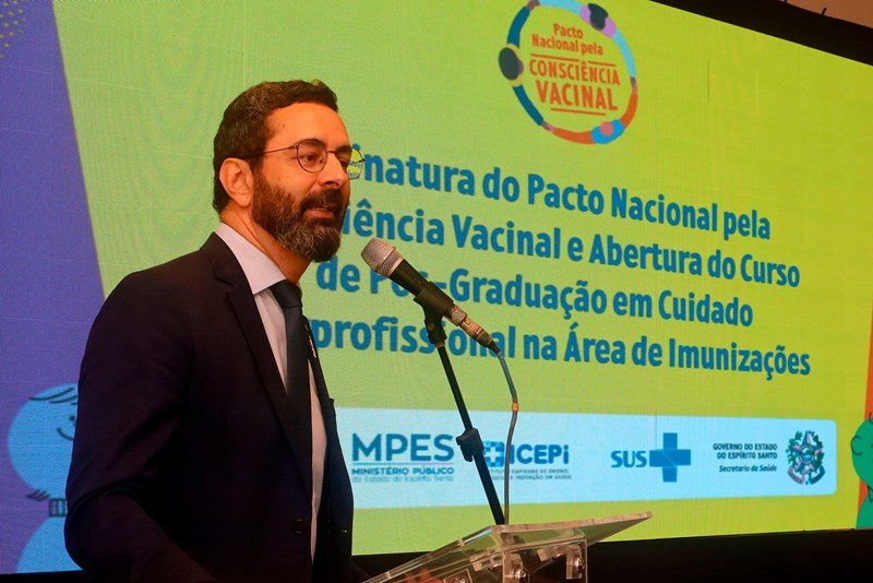 Espírito Santo assina Pacto Nacional pela Consciência Vacinal  