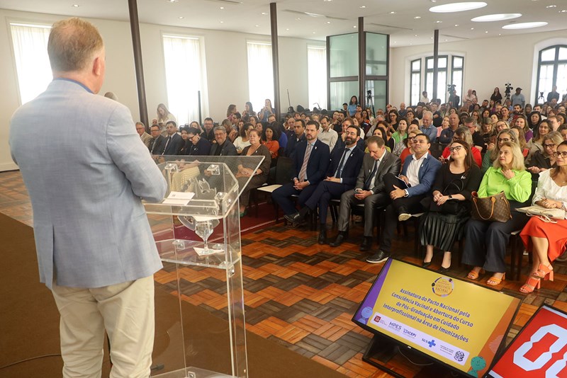 Espírito Santo assina Pacto Nacional pela Consciência Vacinal