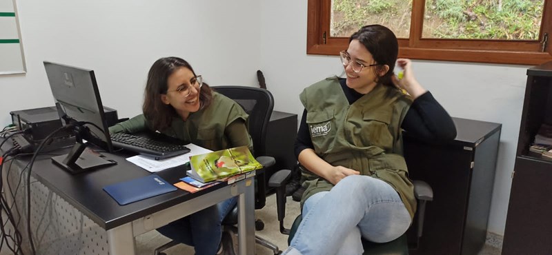 Voluntárias contam sobre experiência no Parque Estadual do Forno Grande