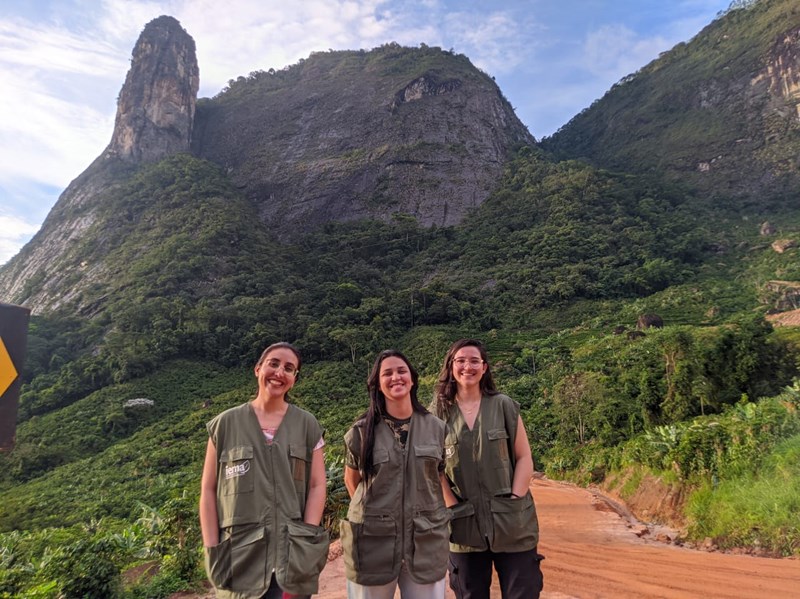 Voluntárias contam sobre experiência no Parque Estadual do Forno Grande