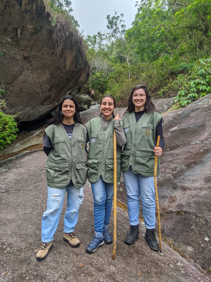 Voluntárias contam sobre experiência no Parque Estadual do Forno Grande