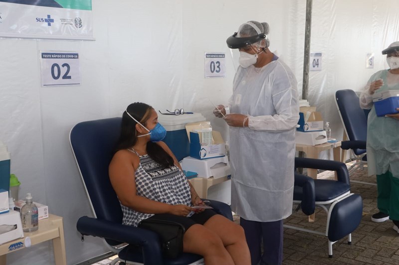 Governo amplia oferta de testagem no Hospital Estadual Jayme Santos Neves